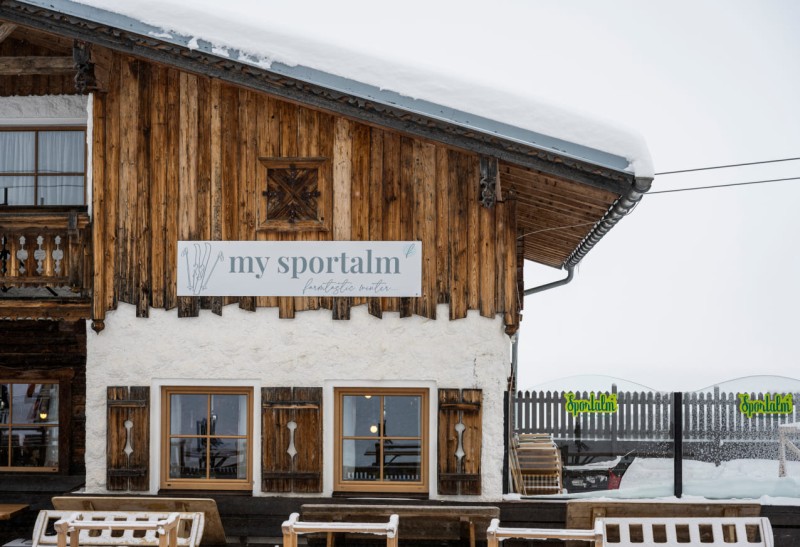 Einkehren und Wohlf&uuml;hlen im Berggasthof My Sportalm im Skiverbund Ski amad&eacute; &copy; Lorenz Masser Fotografie