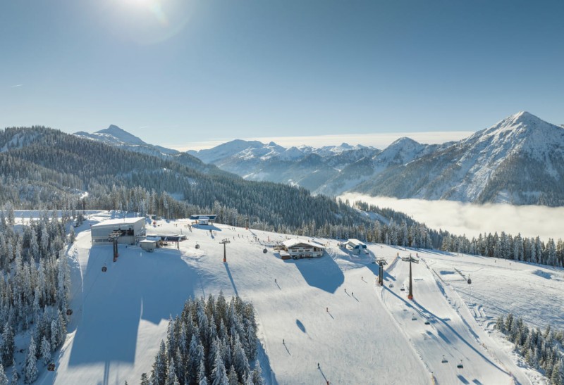 Traumhafte Lage der My Sportalm im Skigebiet Radstadt-Altenmarkt &copy; Lorenz Masser Fotografie