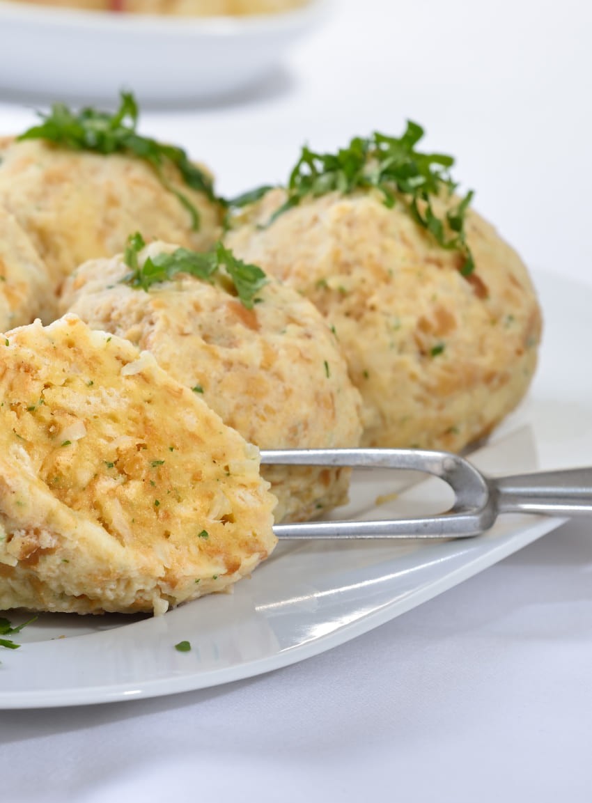 Knödel als Beilage