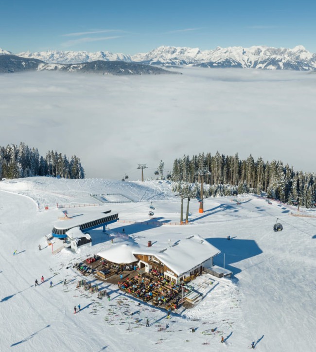 Traumhafte Lage mit Weitblick auf der auf der Kemahdh&ouml;he im Skigebiet Radstadt &ndash; Altenmarkt